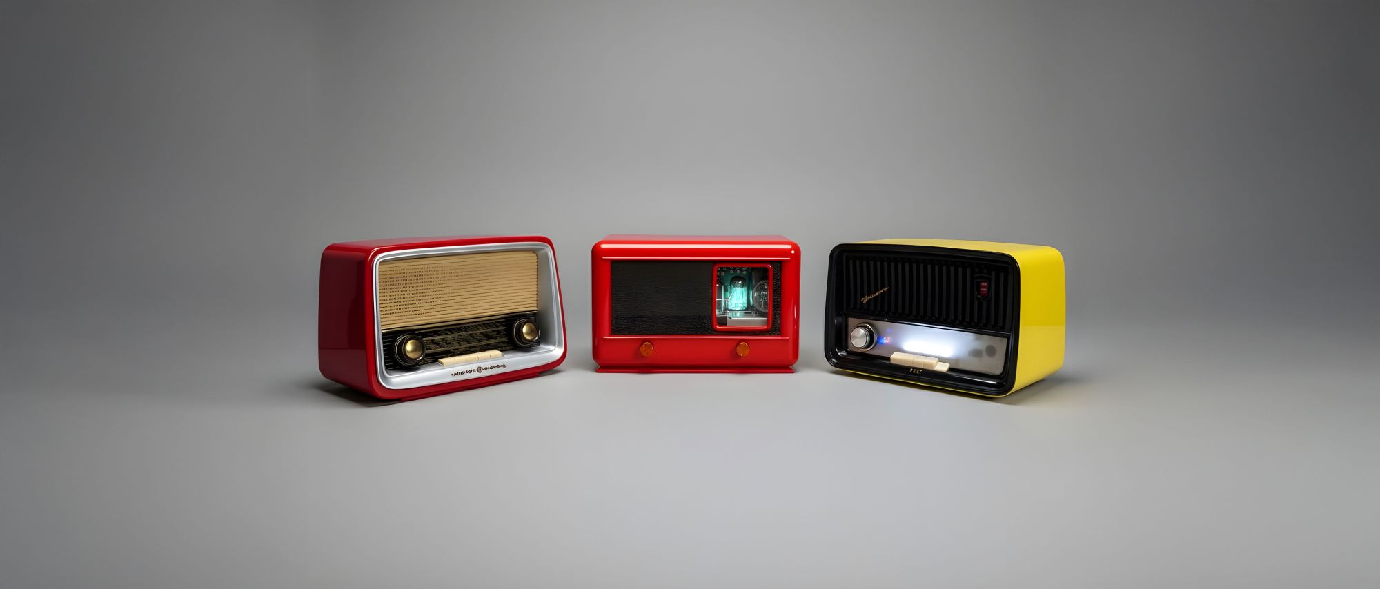 Neu erdachte Vintage-Radios – Atelier N°24
